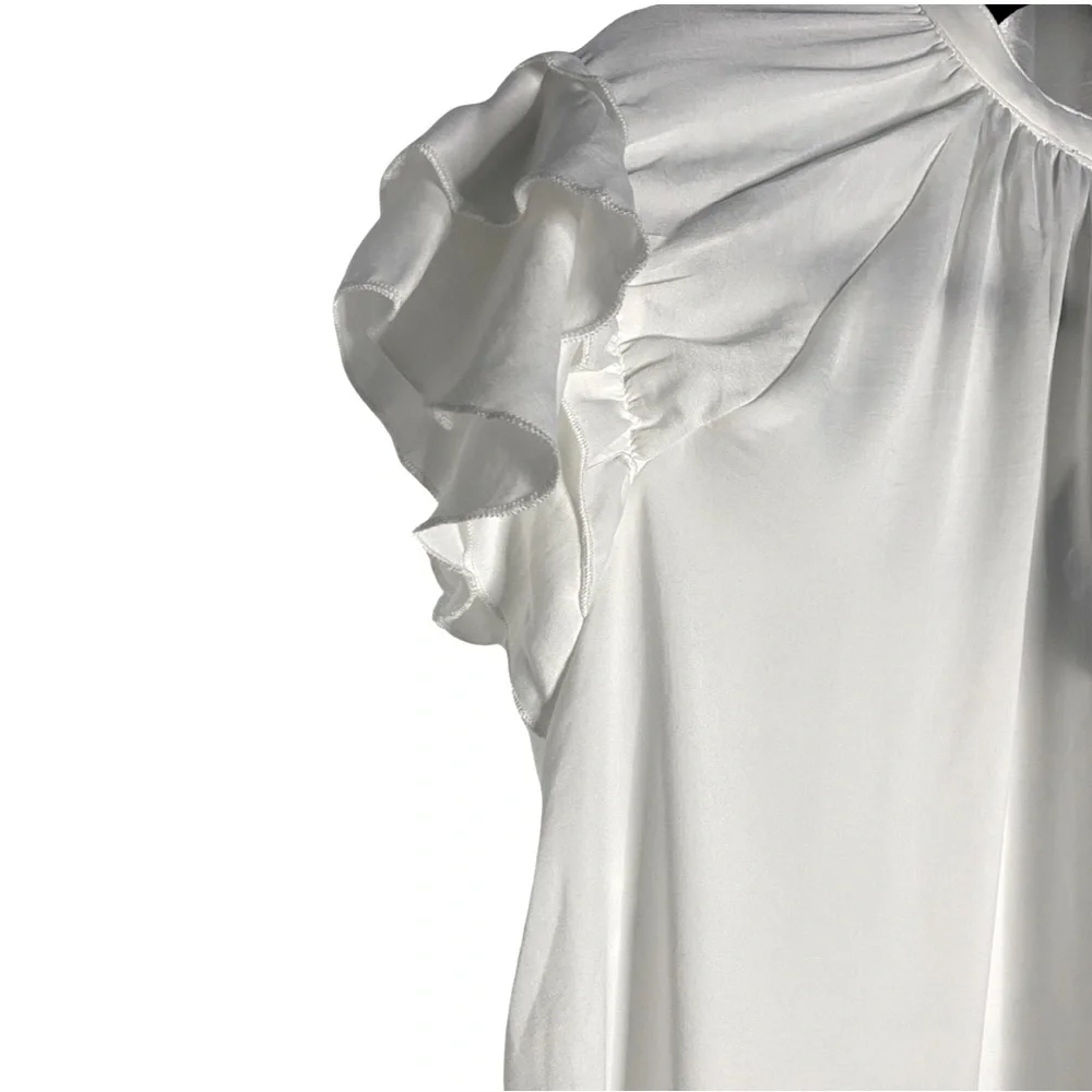Czelle Boho Ruffled Blouse